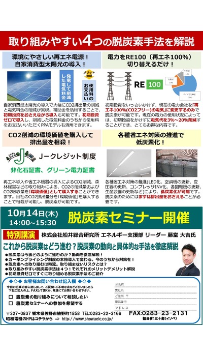 急速に加速化する脱炭素…取り組まないリスクとは？