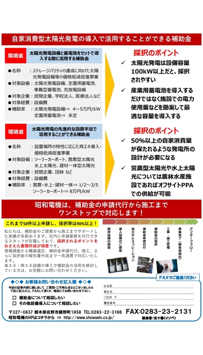 過去実績から振り返る 再エネ補助金の採択傾向