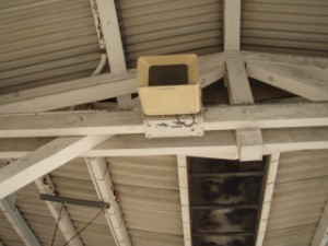 列車無線同軸ケーブル工事