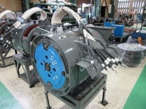 列車無線同軸ケーブル工事