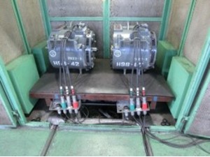 列車無線同軸ケーブル工事