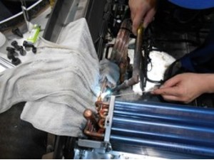 列車無線同軸ケーブル工事