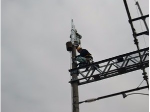 架空地線工事